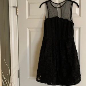 NWT black lace dress